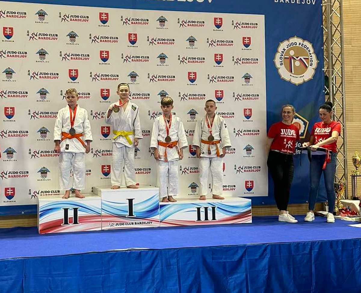 Юний дзюдоїст з Нікополя став переможцем на міжнародному турнірі у Словаччині