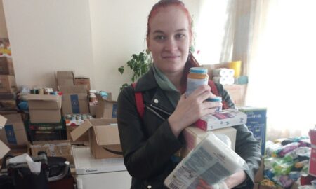 Мешканцям Покровської громади почали видавати гуманітарну допомогу від німецько українського то