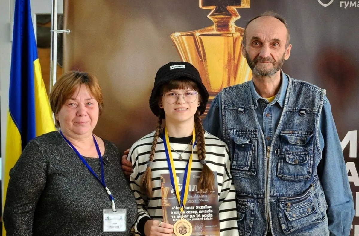 На Чемпіонаті України юна шахістка з Нікополя здобула третє місце