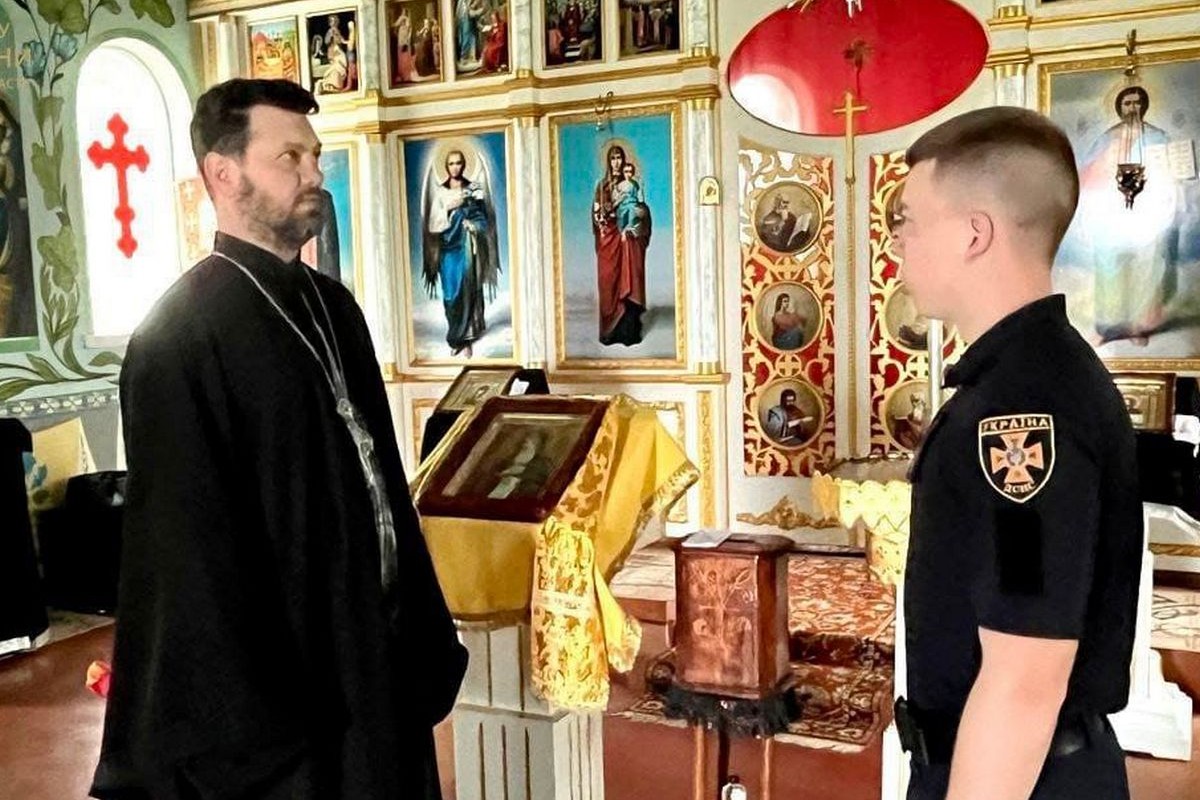 Напередодні Великодня священникам Нікопольщини провели протипожежний інструктаж