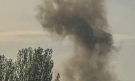 Вибух і дим під час тривоги: крилату ракету збили над Дніпропетровщиною 14 квітня