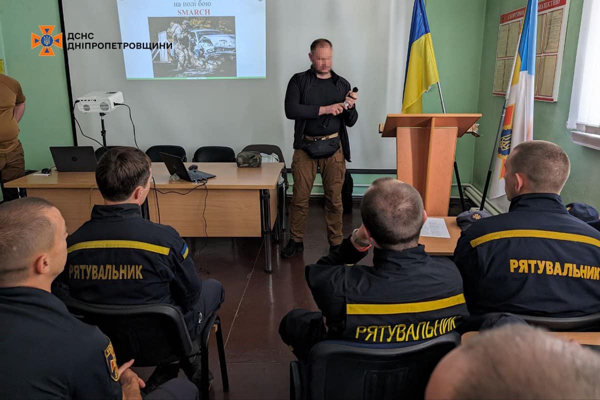 Рятувальники Нікопольщини вчилися надавати домедичну допомогу: фото