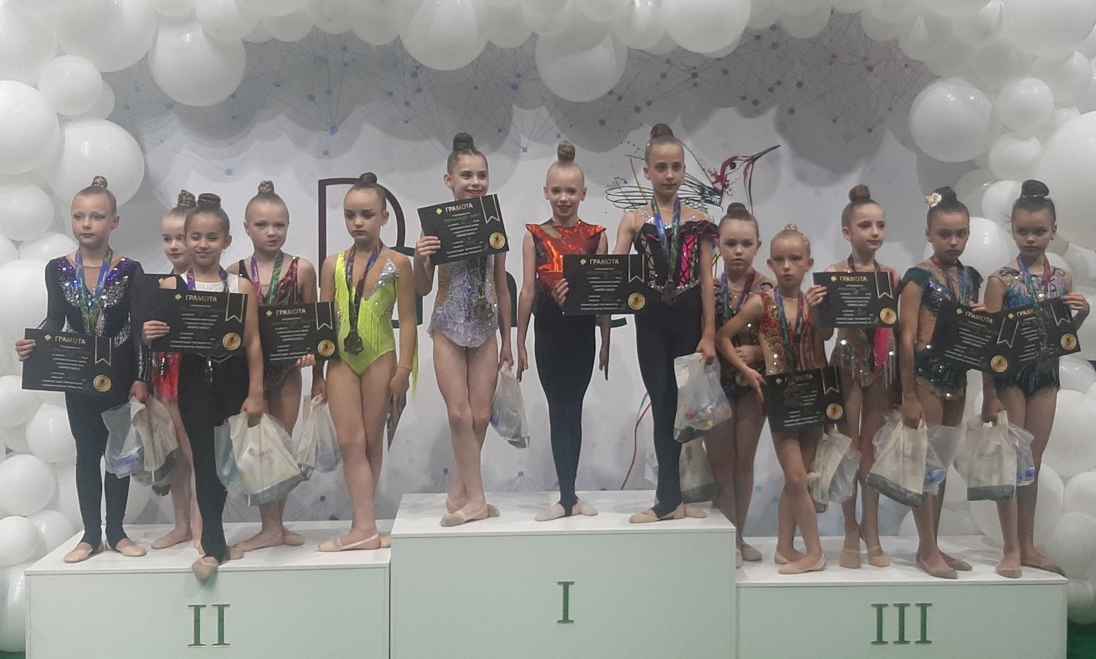 Гімнастки з Нікополя здобули призові місця на Всеукраїнських змаганнях (фото)