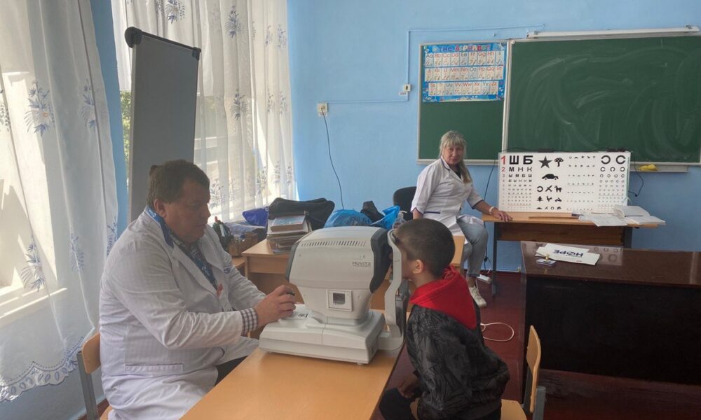 Лікарі Нікопольської дитячої лікарні провели прийом пацієнтів у Першотравневській громаді