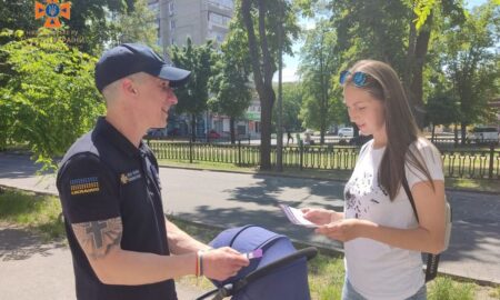 Мешканцям Нікополя нагадали про безпеку дітей(фото)