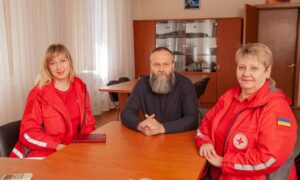 Нікопольської РВА провів зустріч з представниками Червоного хреста