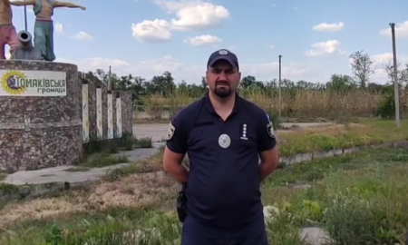  Поліцейський офіцер Томаківської громади закликав людей берегти природу (відео)