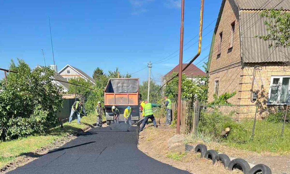 У селі на Нікопольщині відремонтували дорогу (фото)