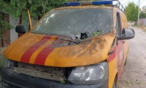 В автомобіль аварійної служби Дніпропетровської філії "Газмережі" влучив ворожий дрон