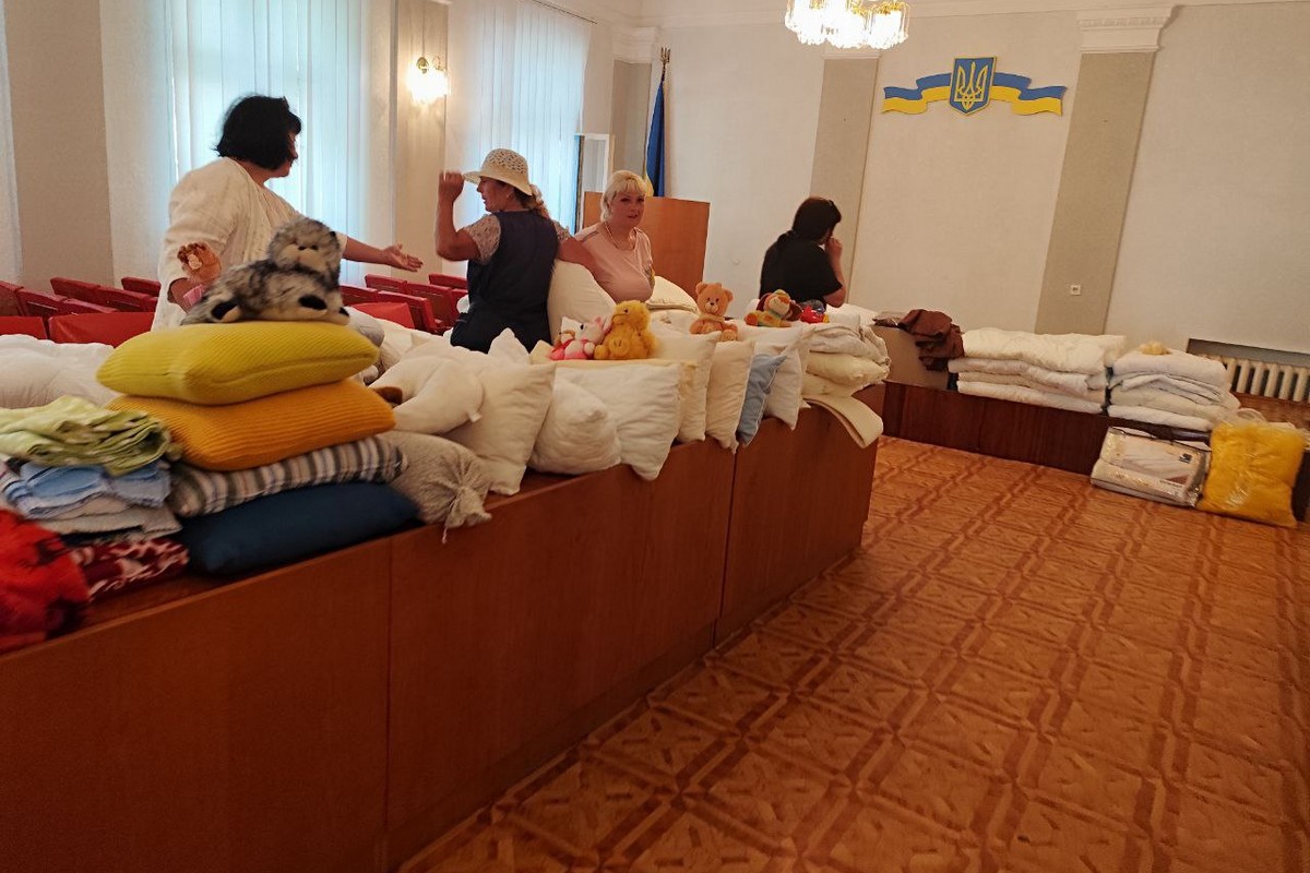 У Томаківці пройшов перший день гуманітарної акції для родин ВПО: фото