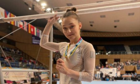 Спортсменка з Дніпропетровщини виборола «срібло» на етапі Кубку світу зі спортивної гімнастики