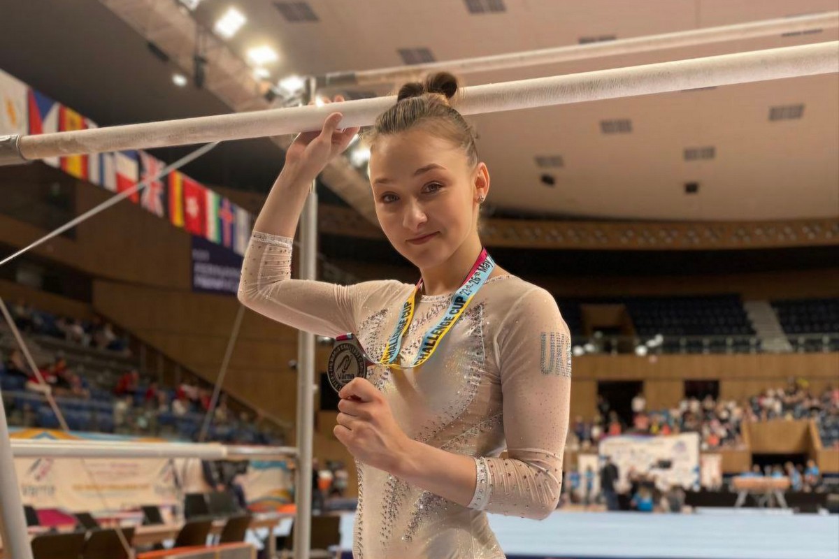 Спортсменка з Дніпропетровщини виборола «срібло» на етапі Кубку світу зі спортивної гімнастики