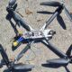 На Нікопольщині підібрали дрон з «наскельними письменами» невідомого окупанта