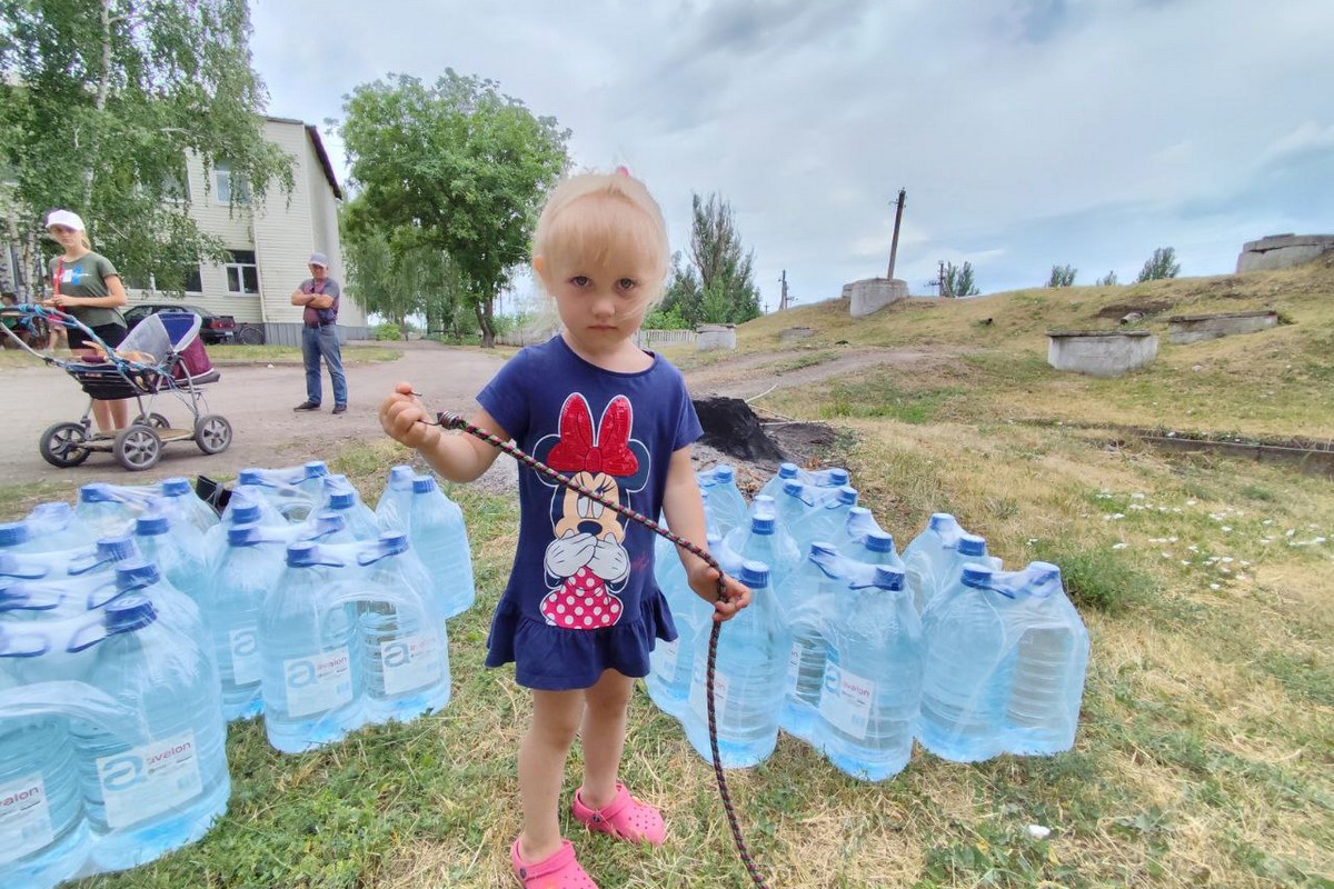 Мешканцям Томаківської громади видали питну воду 12 червня (фото)