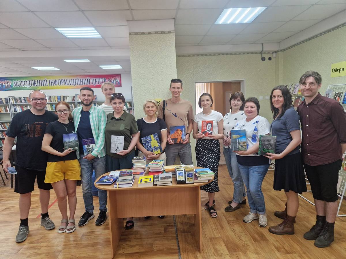 Нікополь відвідали волонтери українського PEN