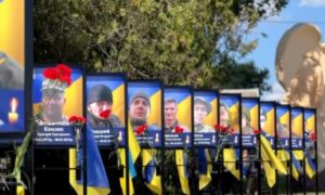З’явилося відео відкриття Алеї пам’яті полеглих Захисників на Нікопольщині