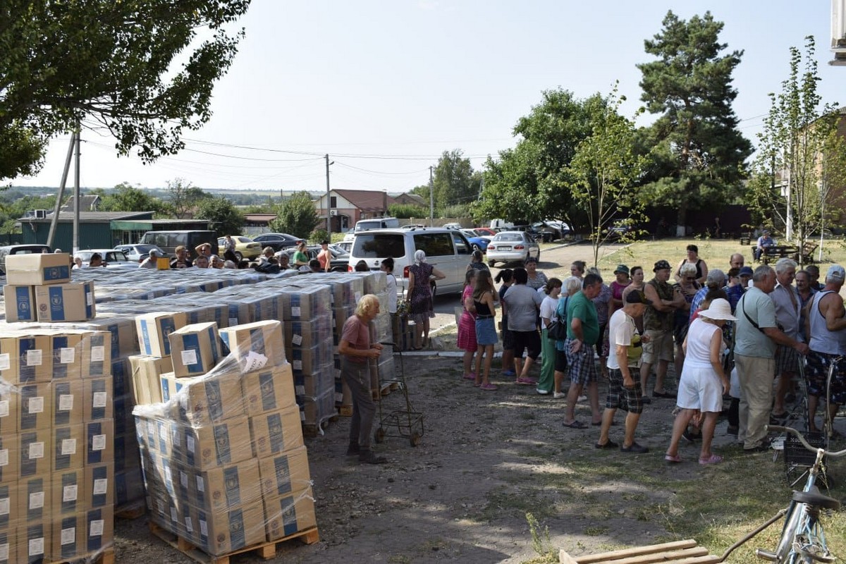 В Мирівській громаді видали 2110 продуктових наборів місцевим мешканцям і ВПО