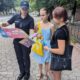 Рятувальники на вулицях Нікополя і Покрова провели бесіди про безпеку дітей (фото)