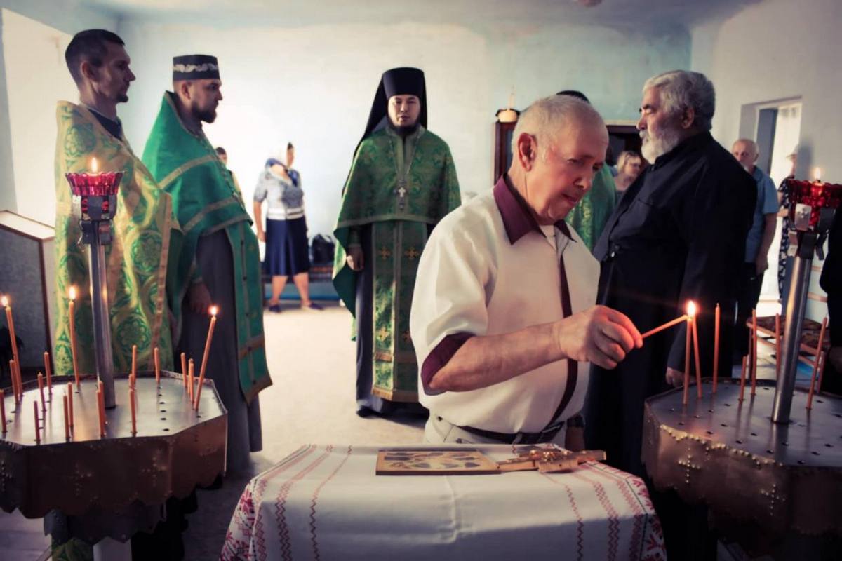 у храмі на Нікопольщині відбулося соборне богослужіння