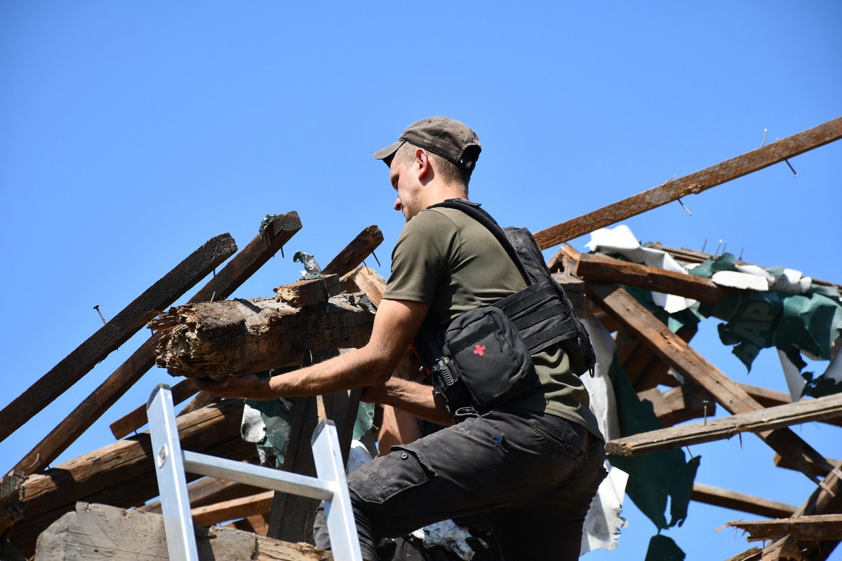 Сьогодні ворог знову обстріляв Нікополь