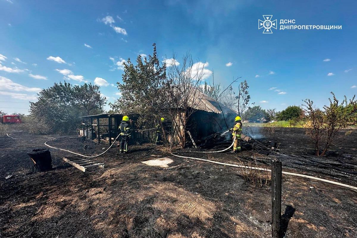 На Дніпропетровщині за добу вигоріло 97 га екосистем: фото