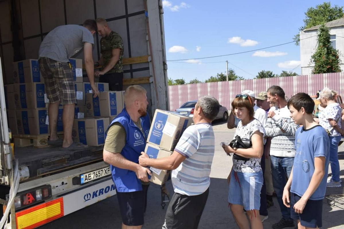 Гуманітарна допомога на Нікопольщині