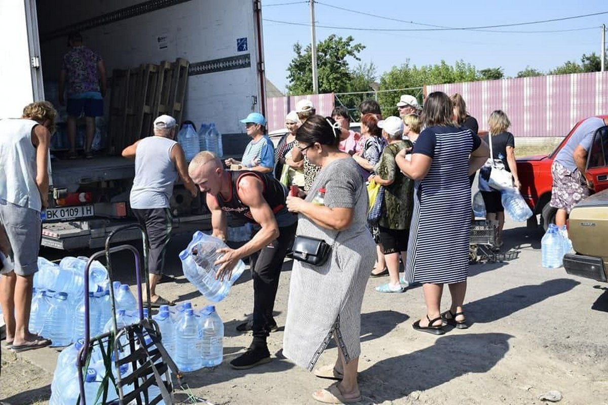 Гуманітарна допомога на Нікопольщині