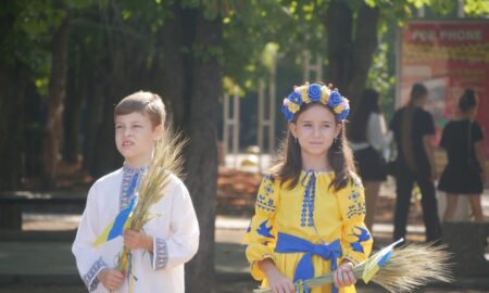 Як на Нікопольщині відзначили День прапора України