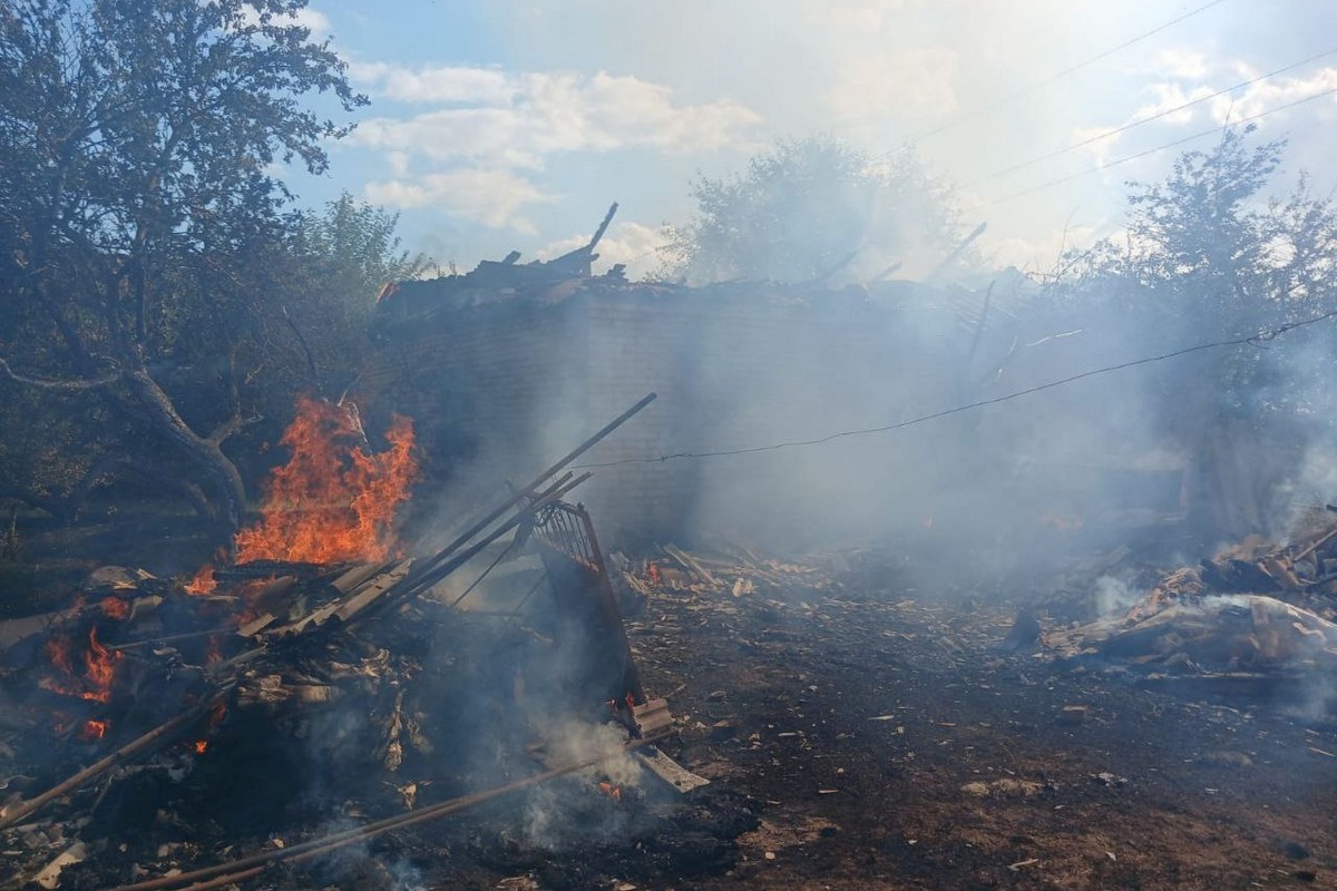 У Червоногригорівській громаді ліквідували загоряння сухої трави: фото