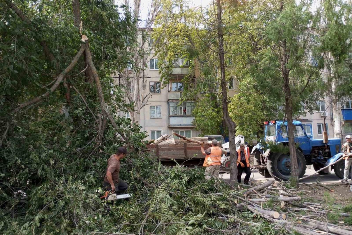 В Покрові 17 вересня усувають наслідки негоди