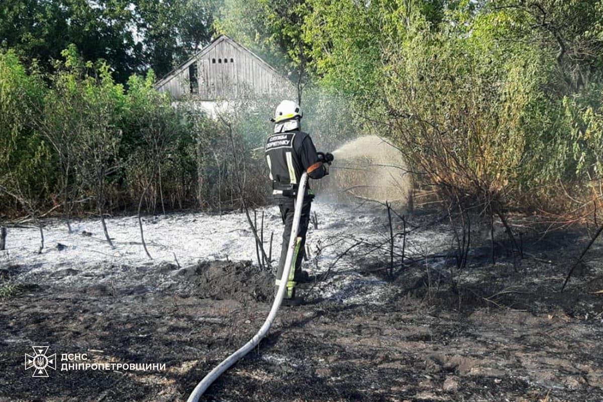 Катастрофічні наслідки пожеж: за добу вигоріло 172 га екосистем і троє людей постраждали на Дніпропетровщині (фото)