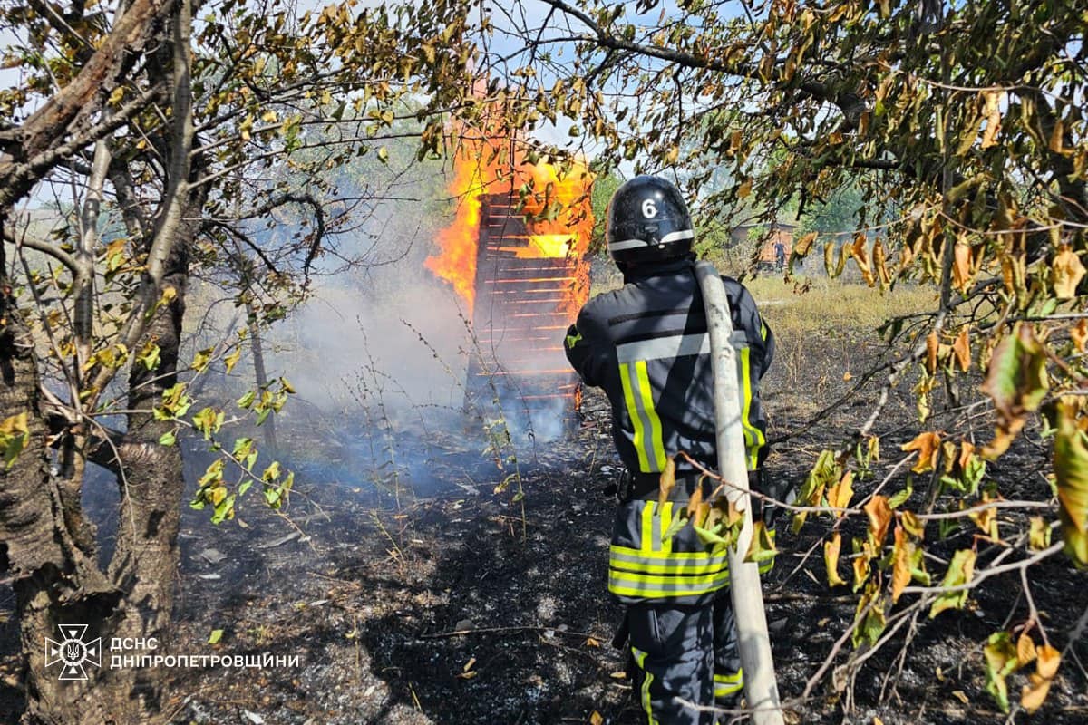 Катастрофічні наслідки пожеж: за добу вигоріло 172 га екосистем і троє людей постраждали на Дніпропетровщині (фото)