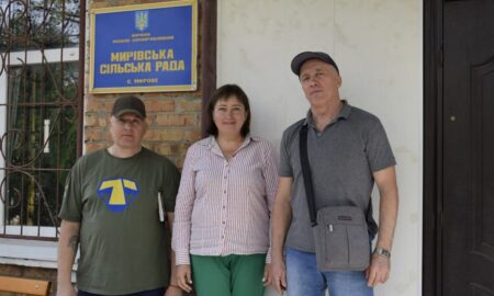 У Мирівській громаді амбасадори Титани UA відвідали родини загиблих захисників