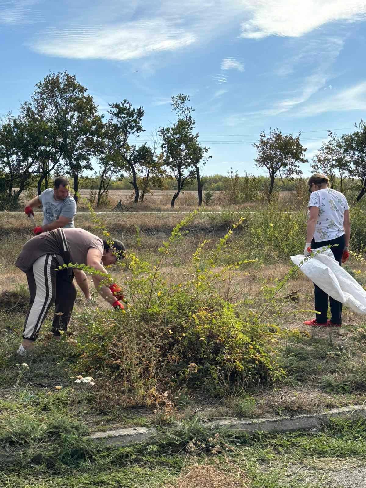 У Томаківській громаді проводять роботи з благоустрою (фото)