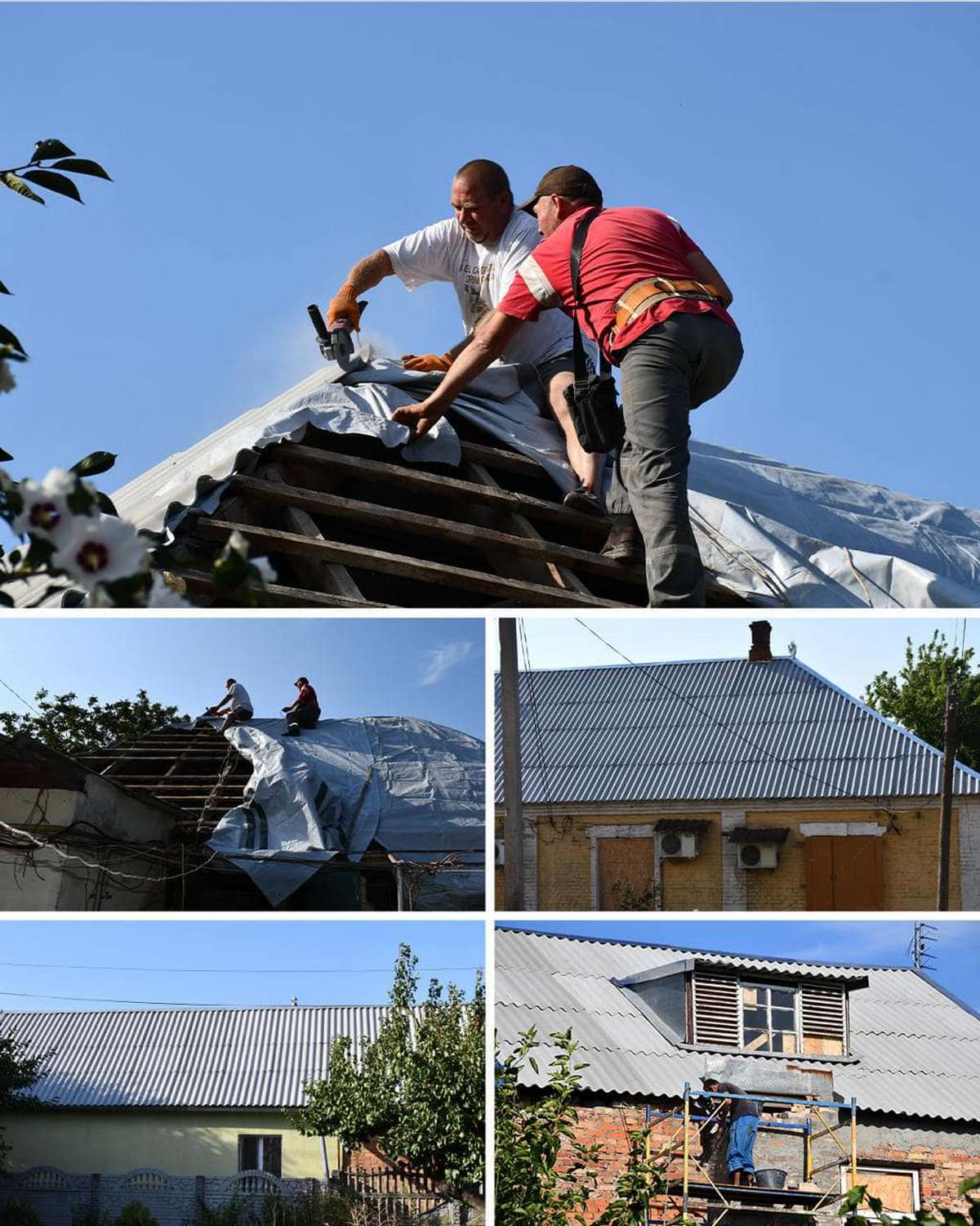 Як у  Нікополі продовжують відновлювати пошкоджене ворогом житло