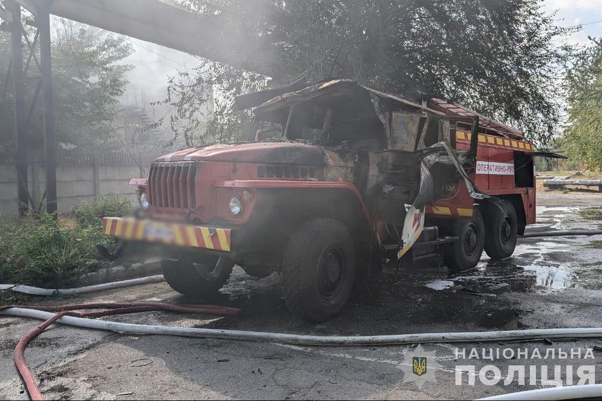 Обстріли Нікополя та району 5 вересня 5