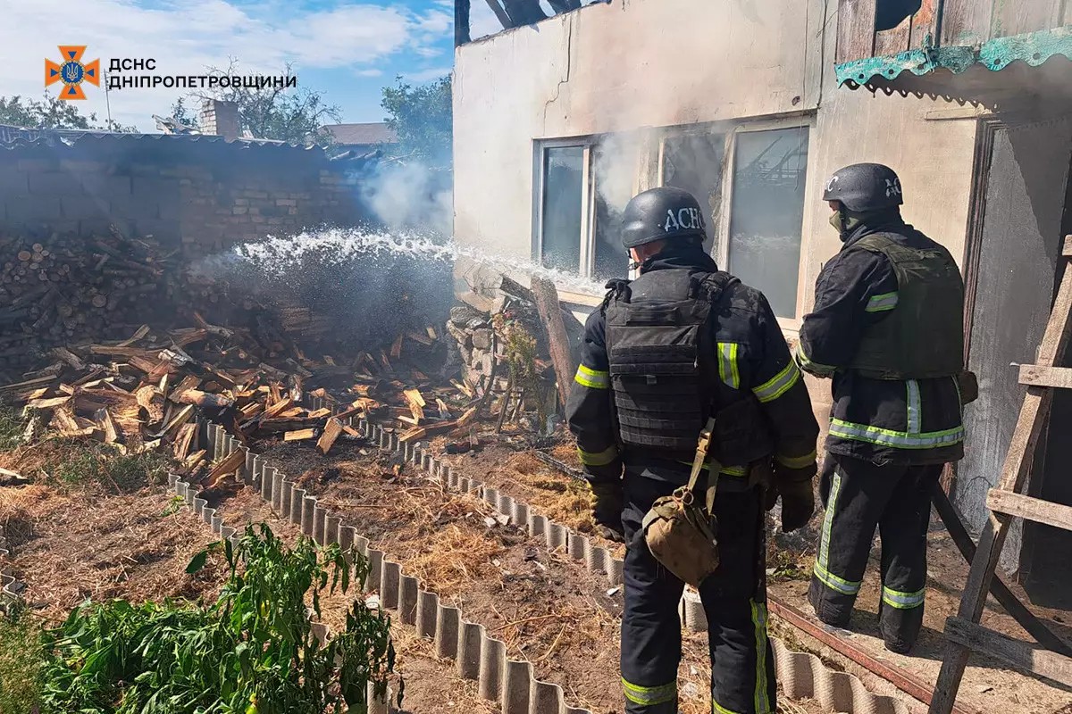 У Нікополі сьогодні дрон влучив у будинок