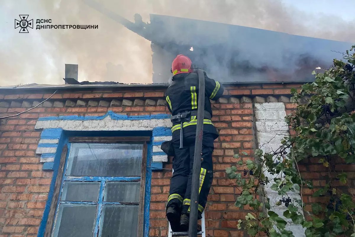 У Покрові сьогодні вранці горів житловий будинок