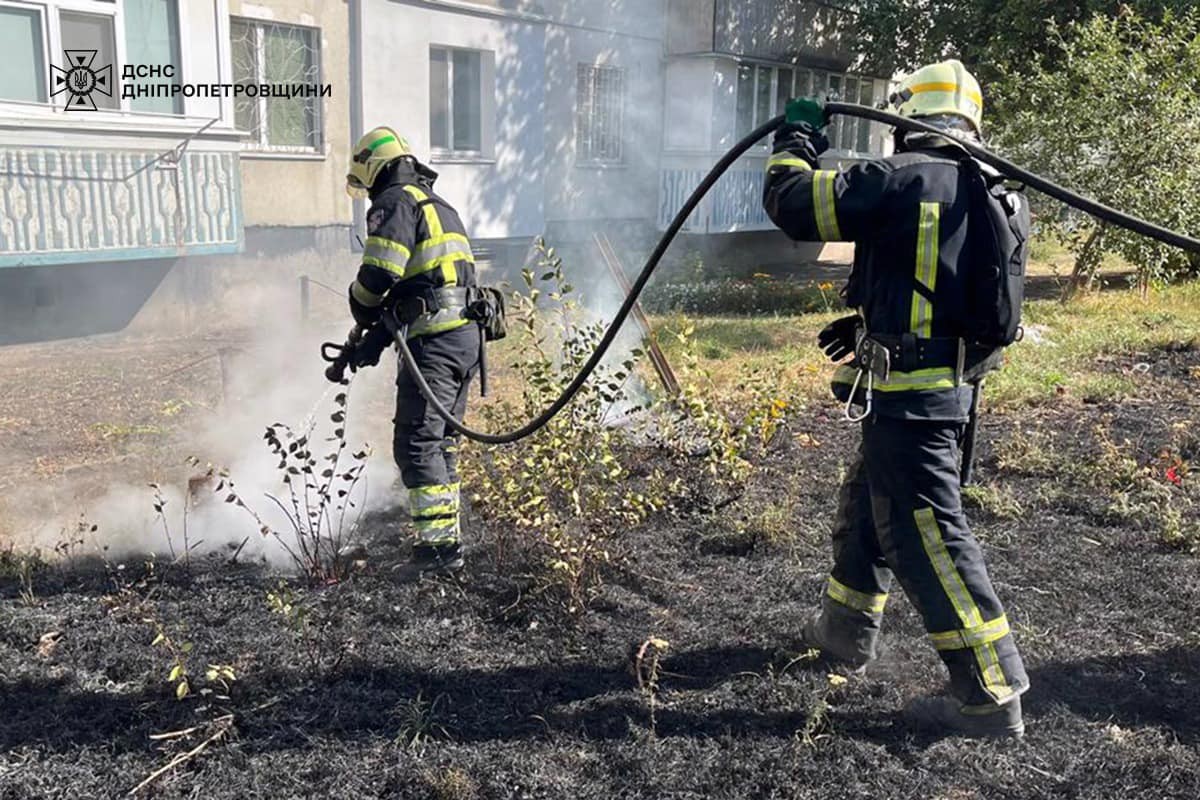 На Дніпропетровщині за добу вигоріло понад 10 га екосистем: фото