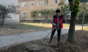 Які роботи виконували з благоустрою у Томаківці (фото)