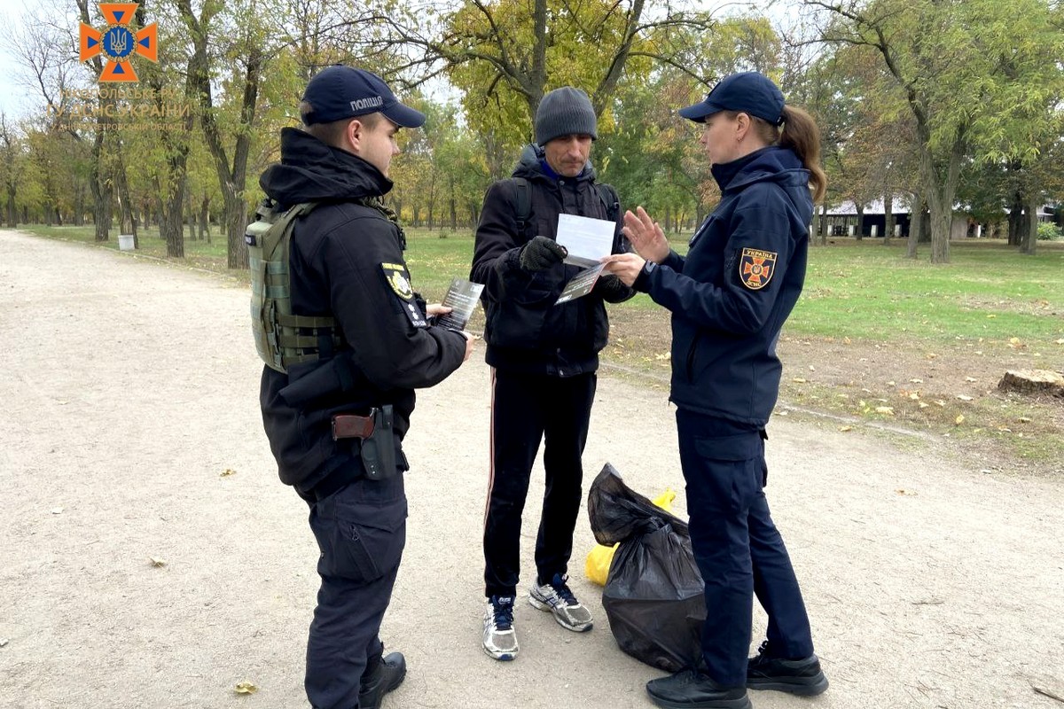 Мешканцям Нікополя нагадали правила пожежної безпеки в природних екосистемах(фото)