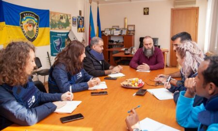 Начальник Нікопольської РВАзустріч з представниками ООН