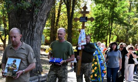 Нікополь провів в останню путь ще одного полеглого Захисника 11