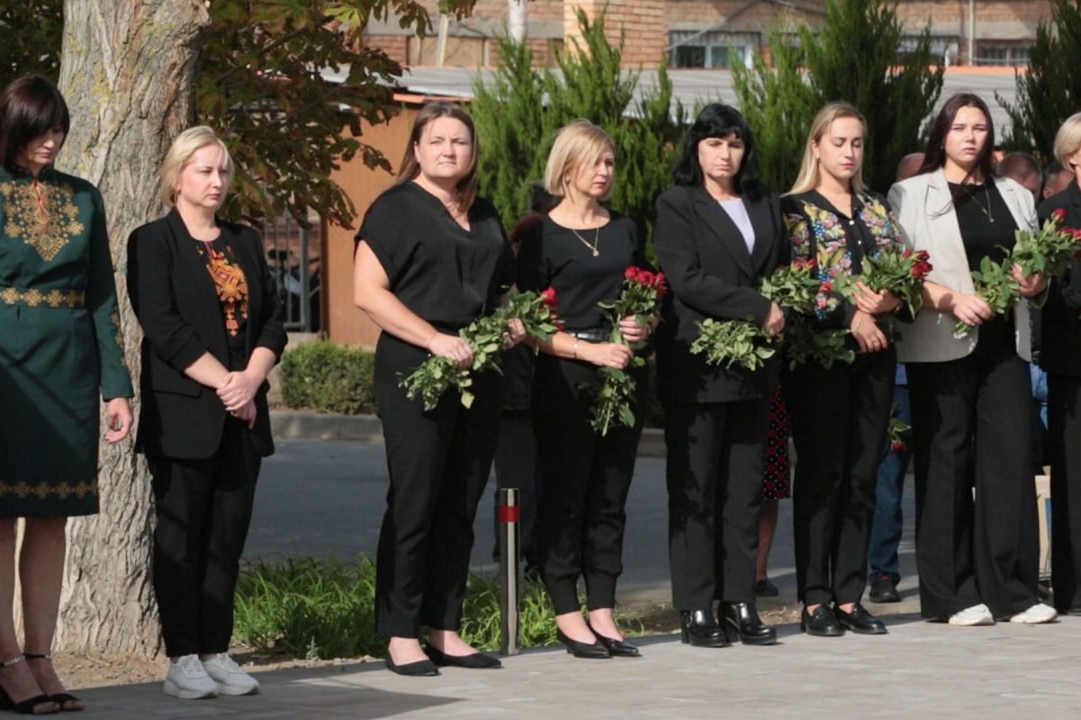 На Нікопольщині відкрили Алею пам’яті та слави загиблих захисників (фото)