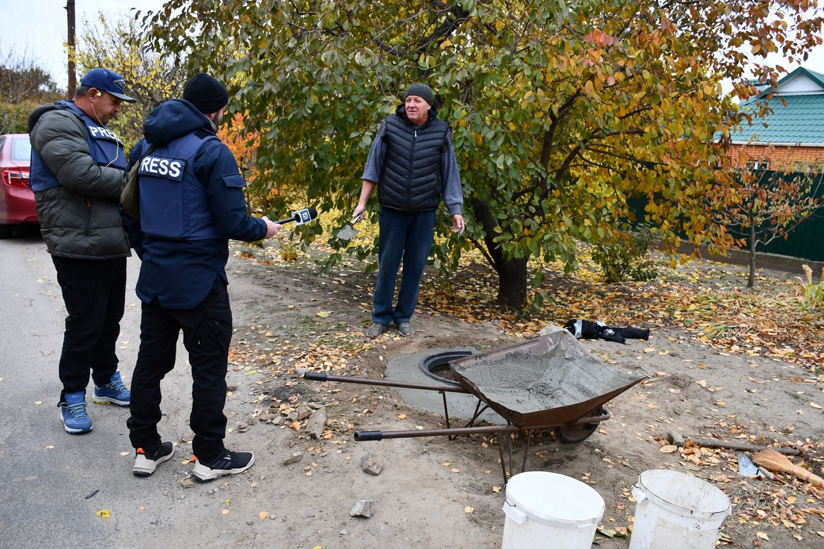 До Нікополя прибули журналісти польського телеканалу «Белсат»