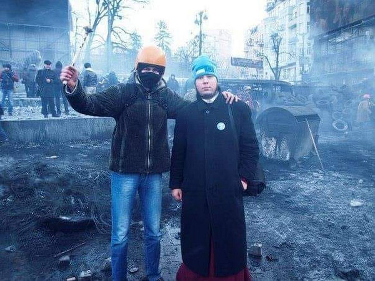 Благочинний церков ПЦУ Нікополя та району поділився спогадами участь у двох революціях в Києві 2