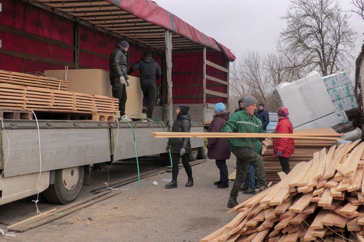 Червоногригорівська громада отримала від Червоного хреста будівельні матеріали для відновлення житла (фото)