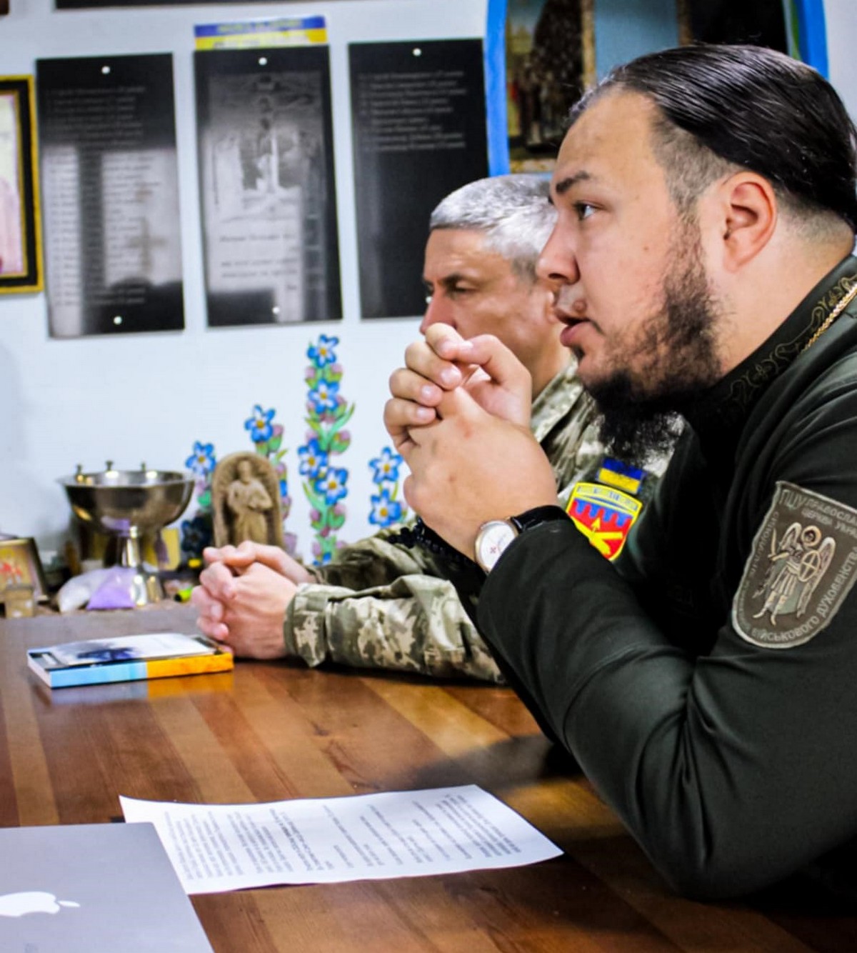 Капелан Нікопольської військової частини розповів військовим про важливість різдвяного посту 4