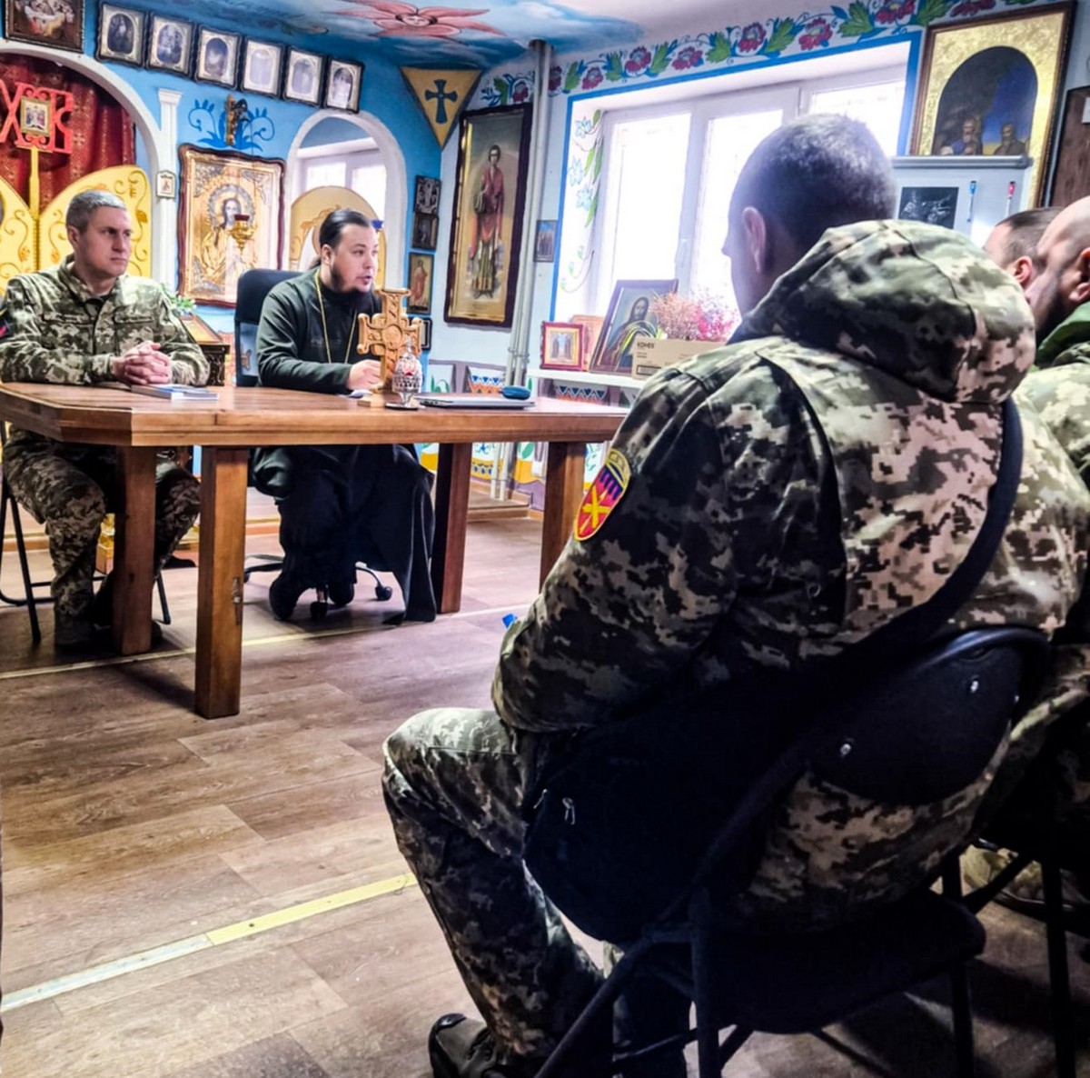 Капелан Нікопольської військової частини розповів військовим про важливість різдвяного посту 7