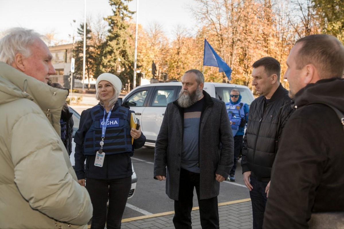 Грошова допомога, вода, зима: на Нікопольщині відбулася зустріч з новим гуманітарним координатором ООН